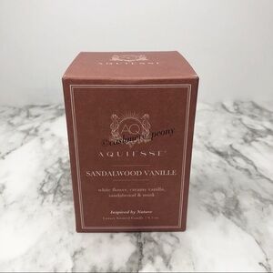 Aquiesse Sandalwood Vanille Candle 6.5 oz